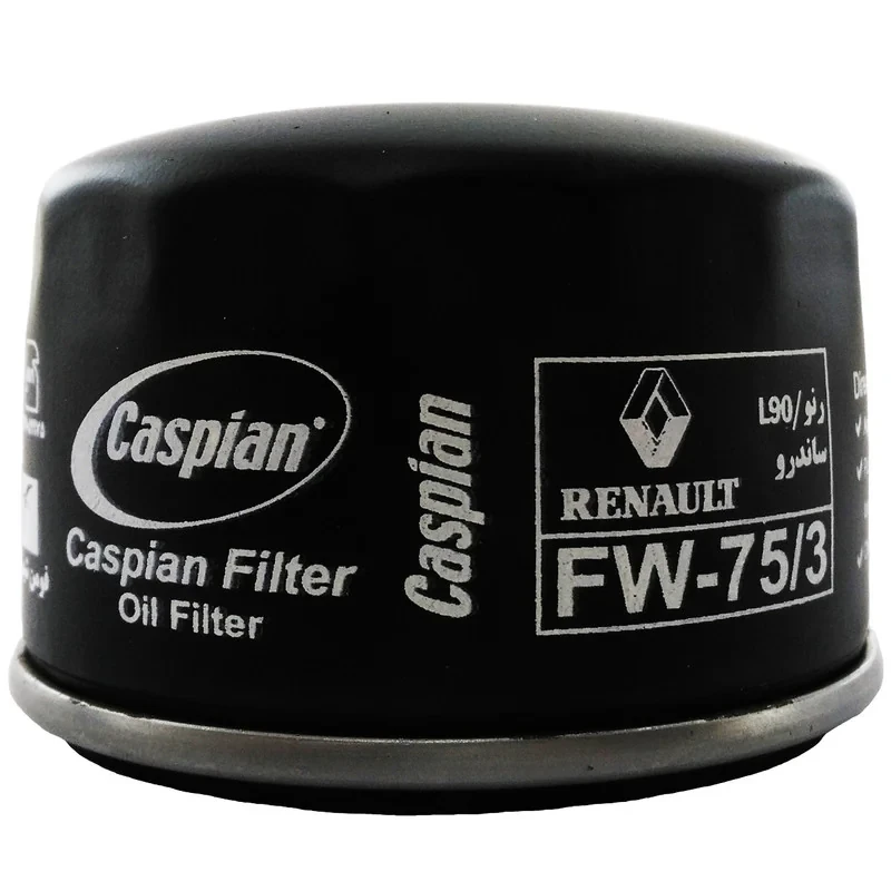 فیلتر روغن خودروی کاسپین مدل FW-753 مناسب برای رنو مگان