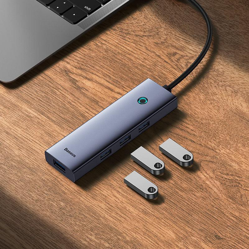 هاب 4 پورت USB بیسوس مدل  UltraJoy Series BS-OH108
