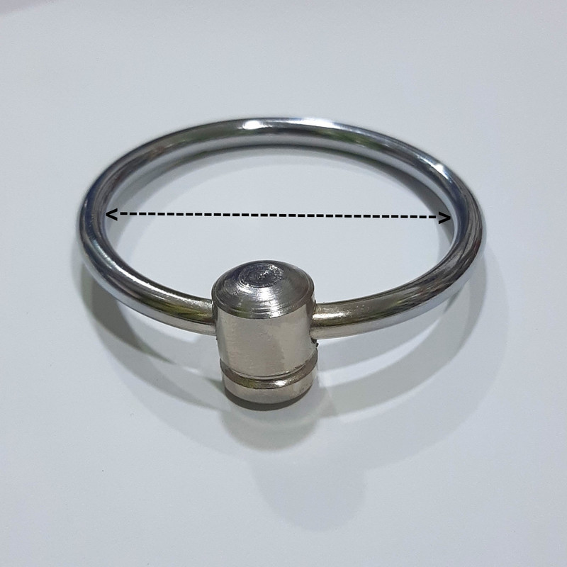 دستگیره کمد مدل A19 حلقه ای بسته 3 عددی