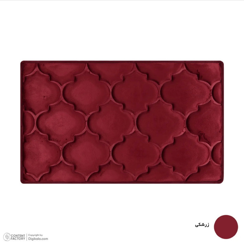 پادری مدل مخمل ترمز دار سایز 70x50x3 سانتی‌متر مناسب برای فضای داخلی