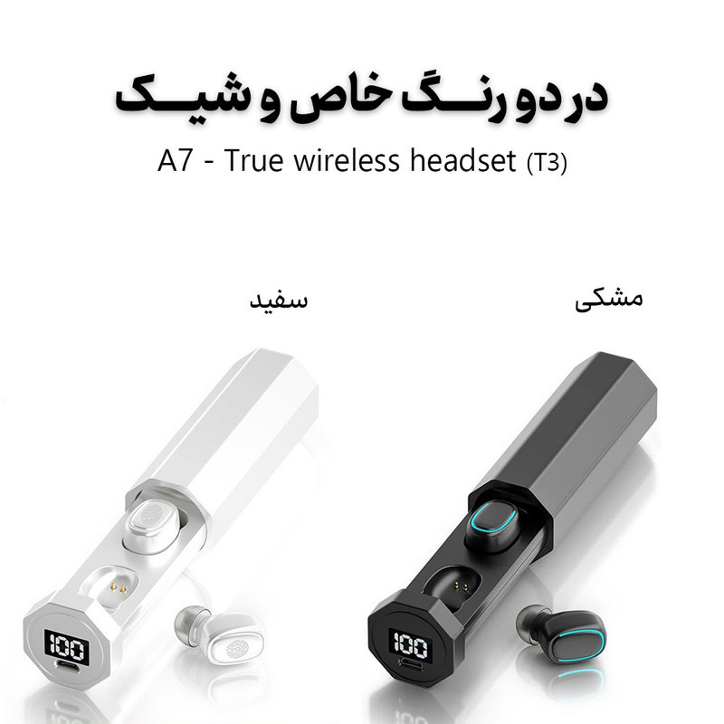 هدفون بلوتوثی مدل A7 Echo