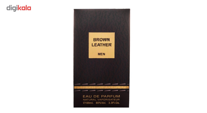 ادو پرفیوم مردانه فراگرنس ورد مدل Brown Leather حجم 100 میلی لیتر