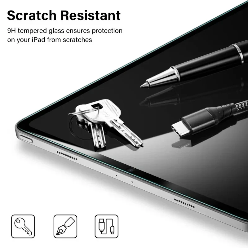 محافظ صفحه نمایش شیشه ای بادیگارد مدل TbG مناسب برای تبلت اپل  iPad Pro 11 2024 M4  iPad Pro 11 2025 M5