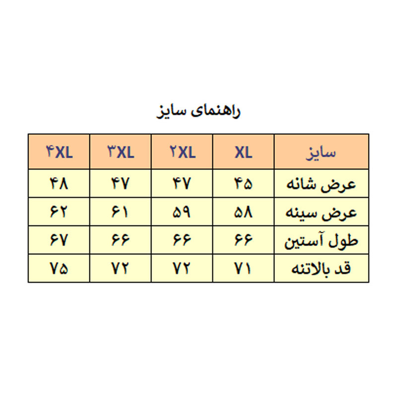 کاپشن مردانه مدل M4261