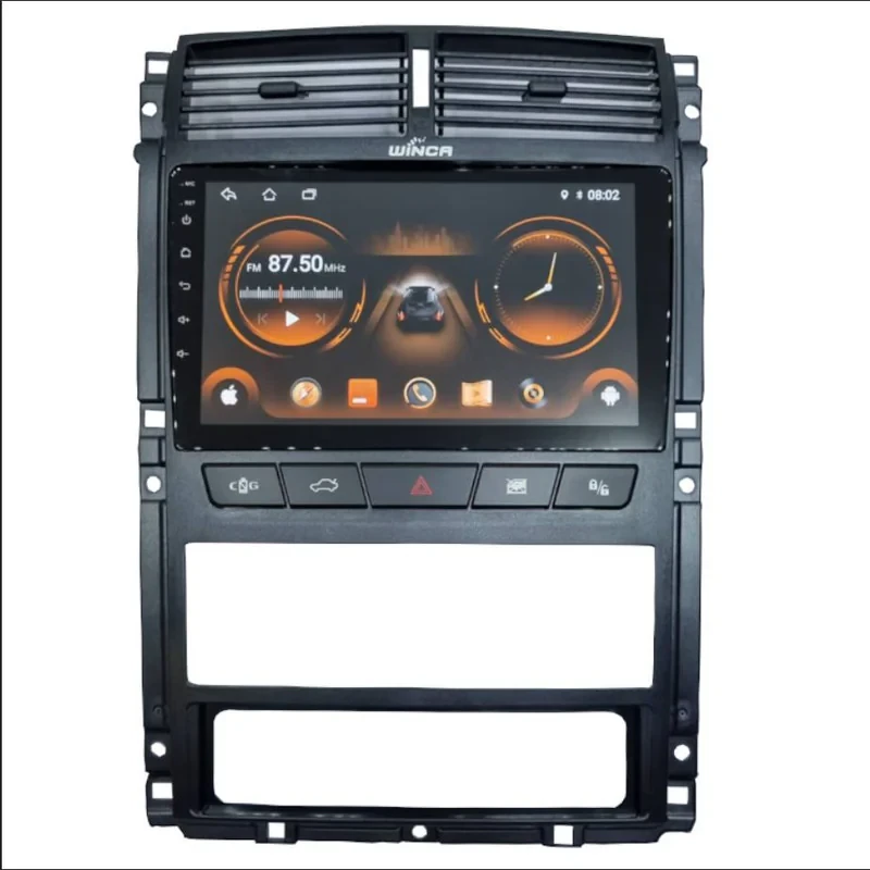 مانیتور اندروید ریمکس مدل s200 Plus مناسب برای پژو پارس داشبورد جدید