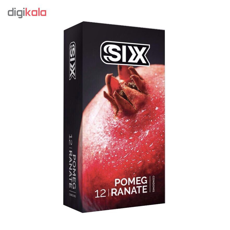 کاندوم سیکس مدل Pomegranate بسته ۱۲ عددی