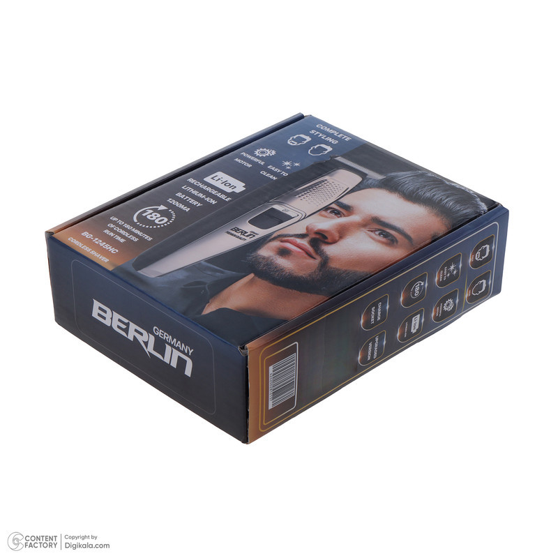 ماشین اصلاح موی صورت برلین مدل BG-1245