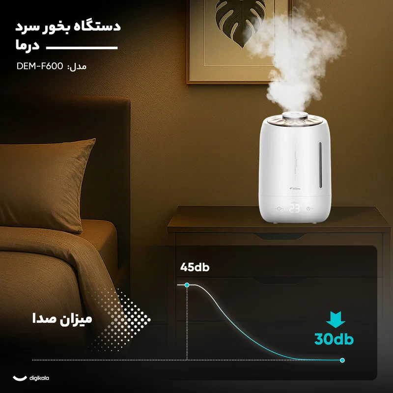دستگاه بخور سرد درما مدل DEM-F600
