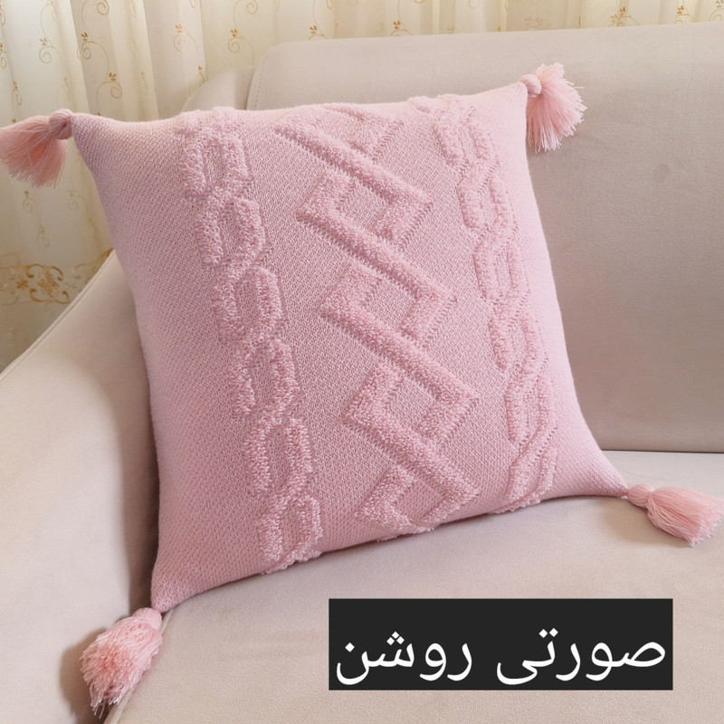 کاور کوسن مدل پانچدوزی ایران سایز 40×40 سانتی متر
