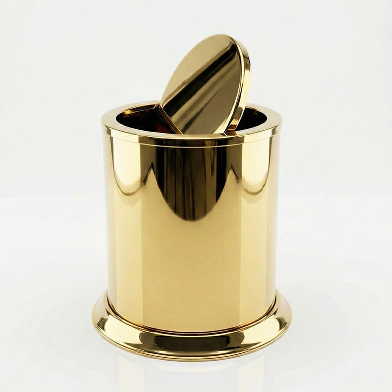 ست سرویس بهداشتی 5 تکه دلفین مدل KH-brass-05-nw