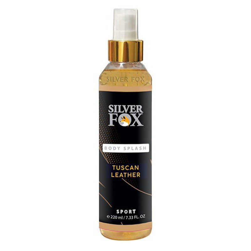 بادی اسپلش سیلورفاکس مدل TUSCAN LEATHER حجم 220 میلی لیتر