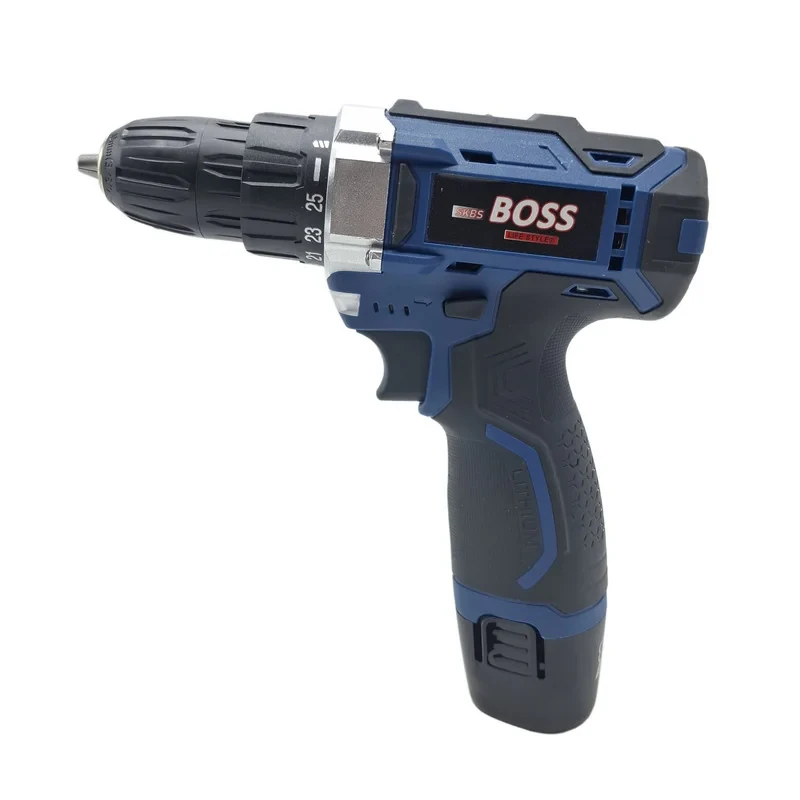 مجموعه 29 عددی دریل پیچ گوشتی شارژی صنعتی 10 میلی متری 18 ولت باس مدل 18V کد 2