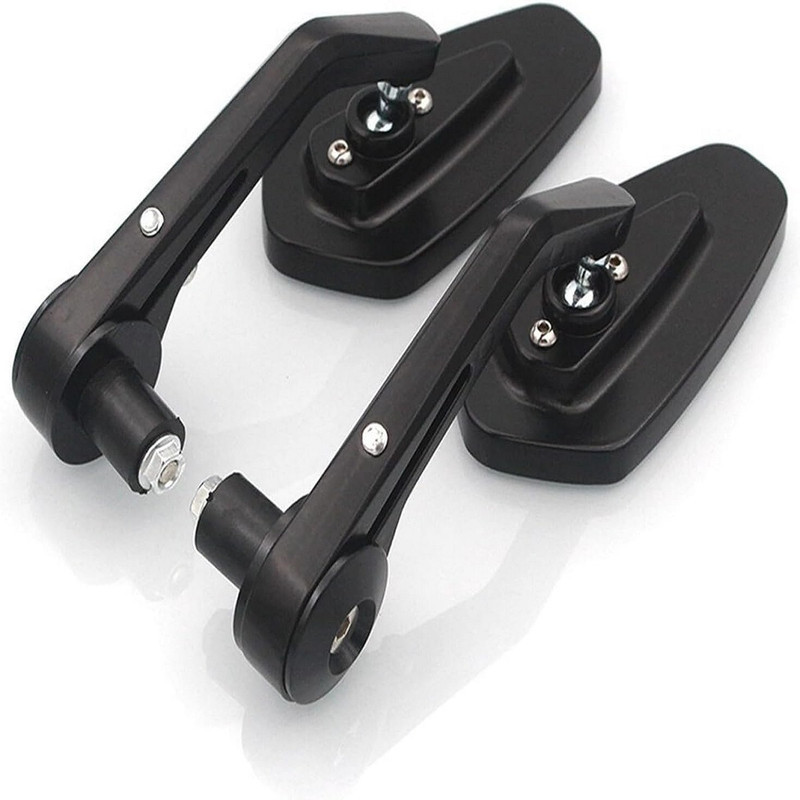 آینه سر فرمان موتور سیکلت مدل وزنه دار BLK مجموعه 2 عددی