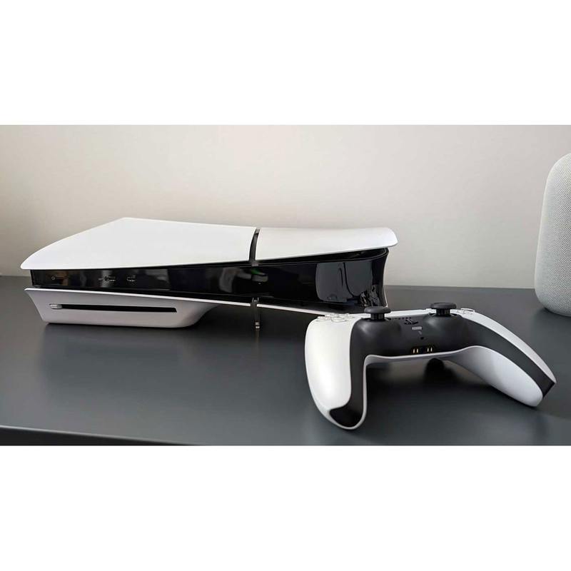 کنسول بازی سونی مدل PlayStation 5 Slim ظرفیت یک ترابایت ریجن 2016A اروپا به همراه دسته اضافی و پایه شارژر