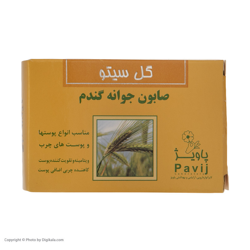 صابون شستشو گل سیتو مدل جوانه گندم وزن 125 گرم