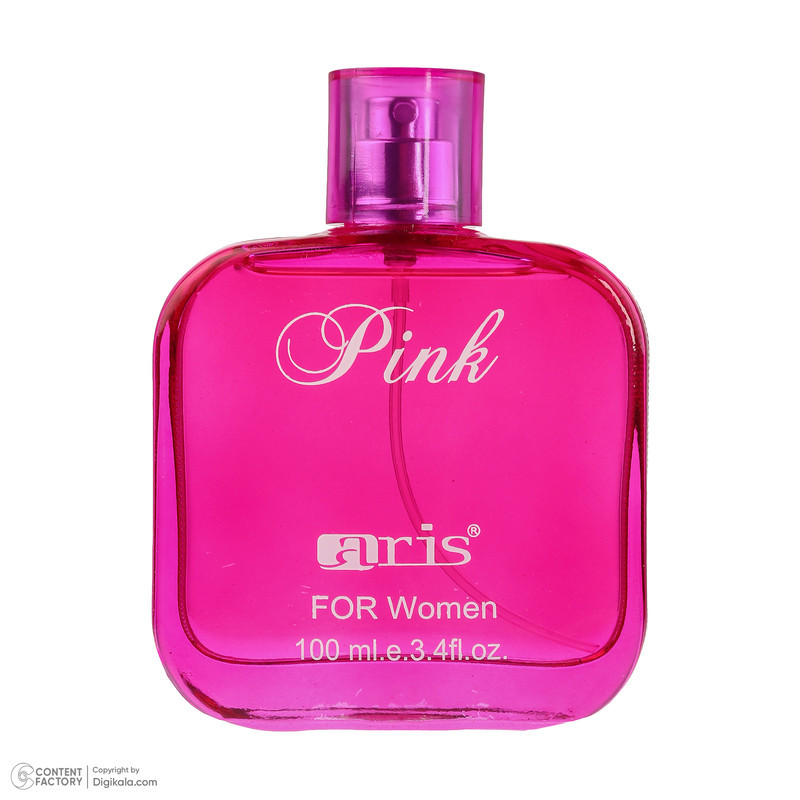 ادوتویلت زنانه اریس مدل PINK با رایحه گرم و شیرین حجم 100 میلی‌لیتر