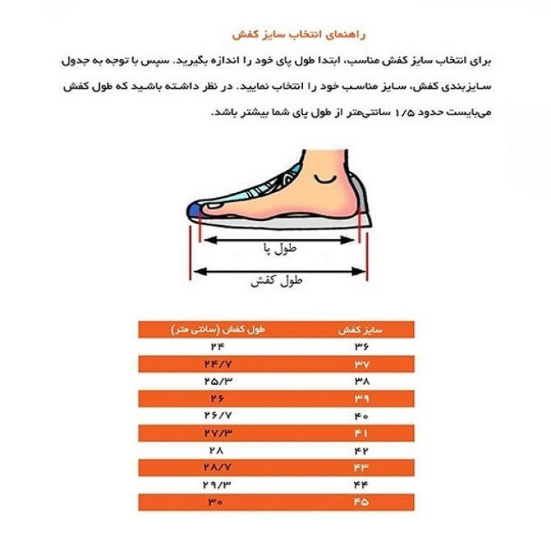 کتانی پیاده‌روی مردانه تن زیب مدل TRM9901-DG