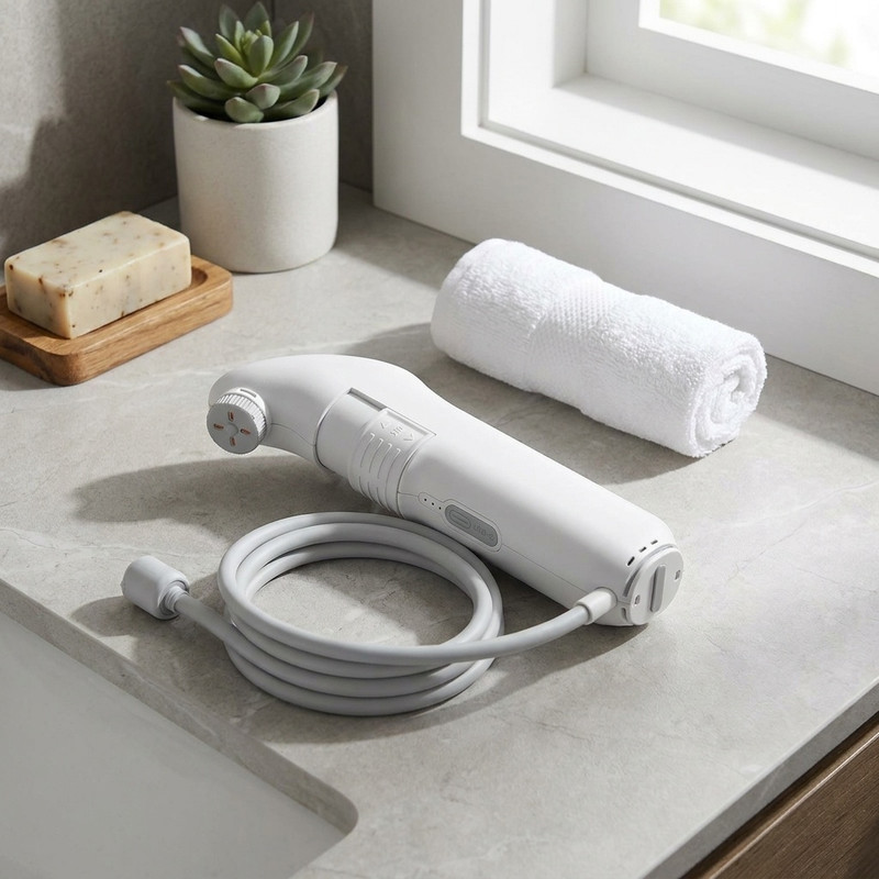 خودشور توالت فرنگی گرین لاین مدل  Travel Bidet Pro with Tank