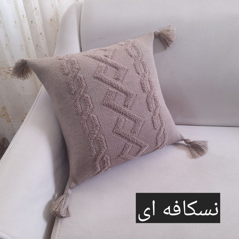 کاور کوسن مدل پانچدوزی ایران سایز 40×40 سانتی متر