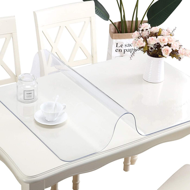 طلق رومیزی مدل کریستال ضخیم کد A50-T50 سایز 50×50 سانتی متر