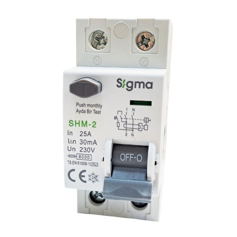 فیوز محافظ جان سیگما مدل SHM-2