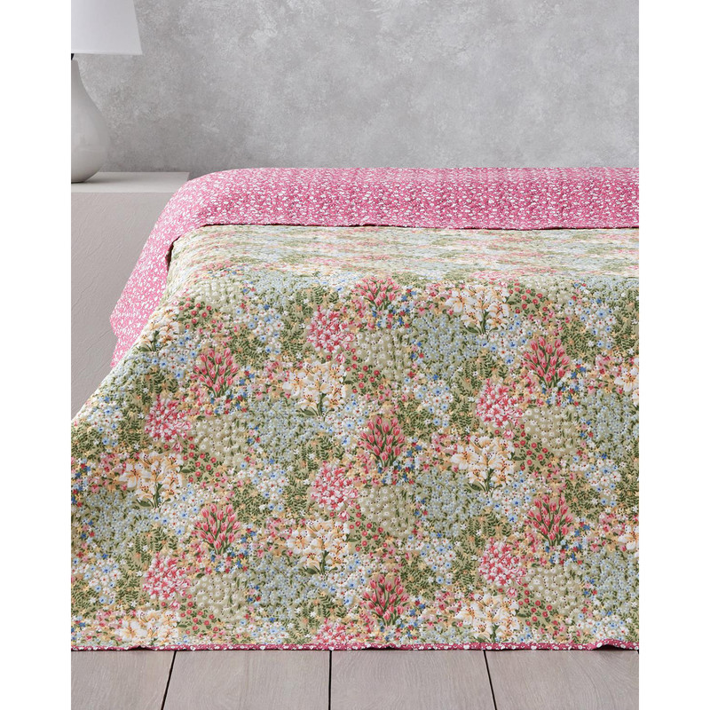 روتختی دو نفره انگلیش هوم مدل Blossom Bouquet-cift سایز 220x200 سانتی‌متر
