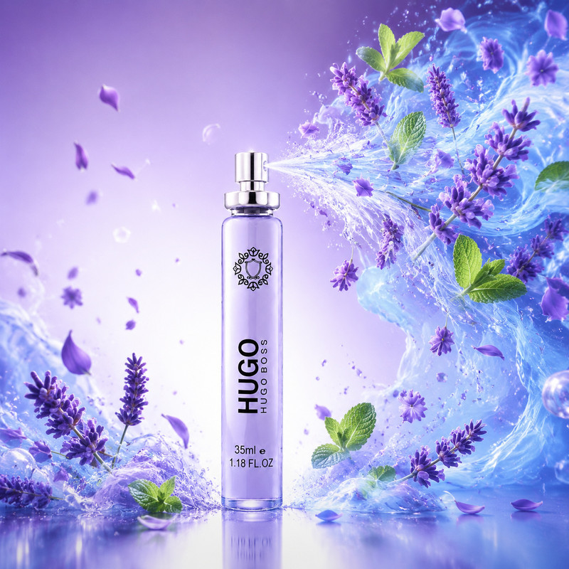 ادو پرفیوم مردانه هارلینگن مدل Hugo Boss با رایحه خنک حجم 35 میلی لیتر