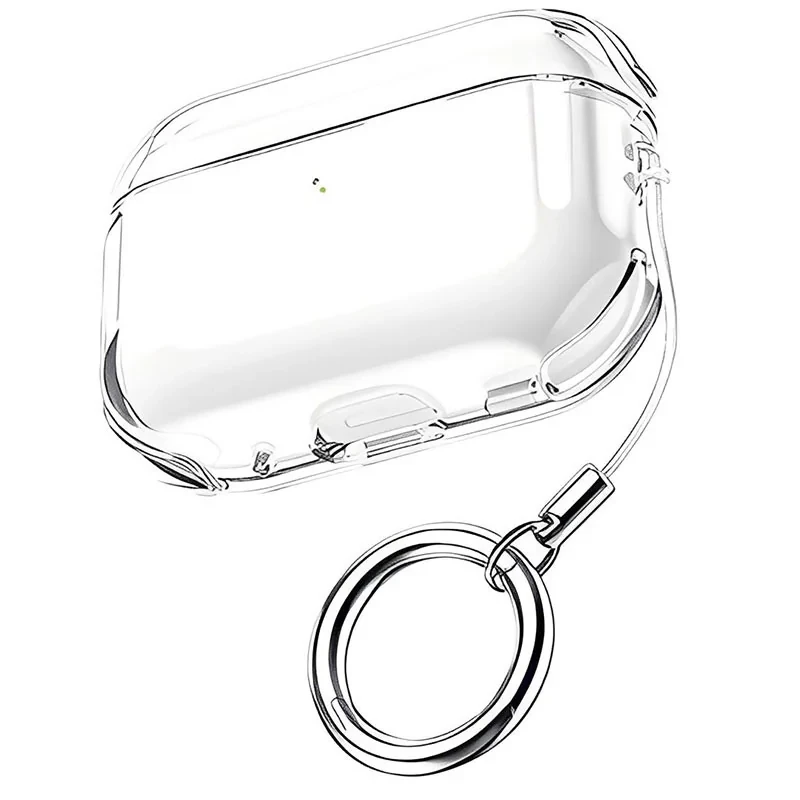 کاور گوف مدل Clear Air Bag مناسب برای کیس اپل Airpods Pro 3 به همراه آویز