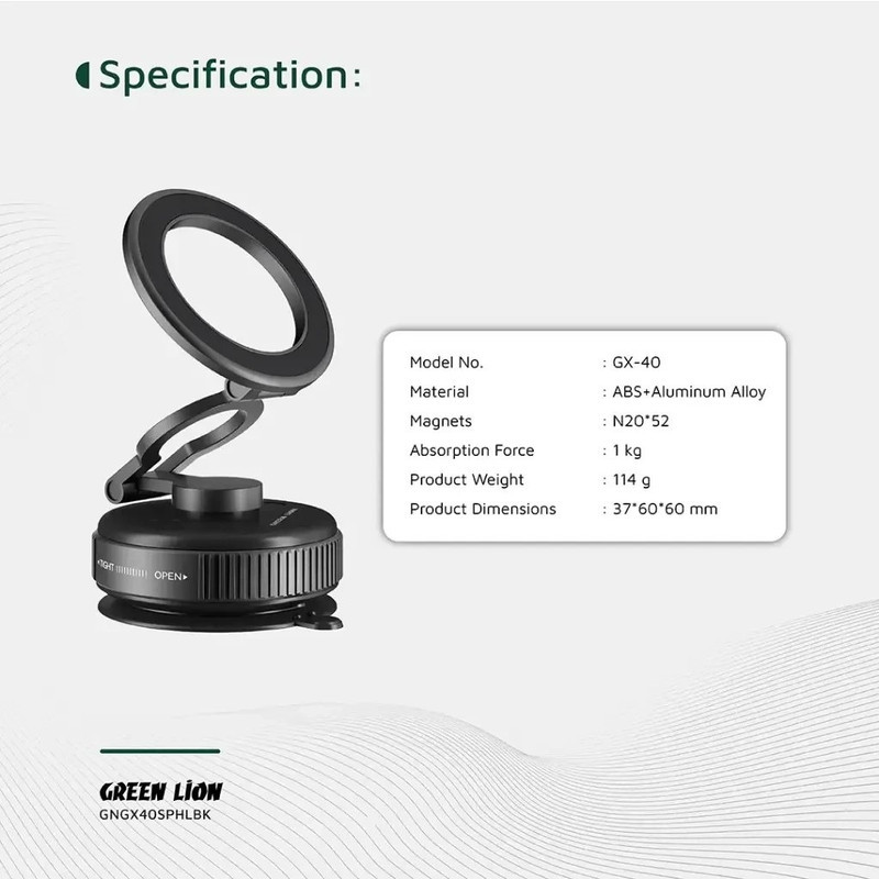 نگهدارنده گوشی موبایل گرین لاین مدل GX-40