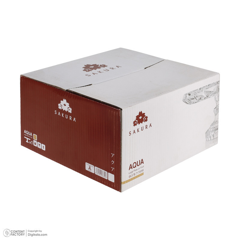 شیرینی خوری ساکورا طرح پایه دار مدل Sk17872400w