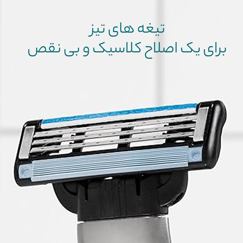 تیغ یدک ژیلت مدل  MACH 3 PLUSبسته 5 عددی