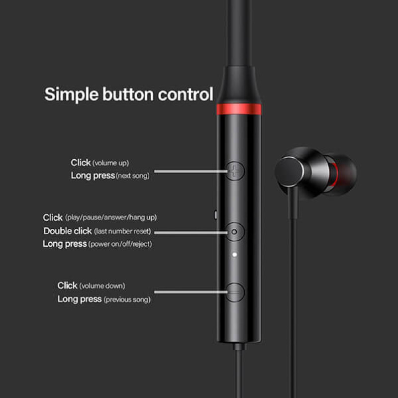 هدست بلوتوثی لنوو مدل HAM HE05x  Magnetic