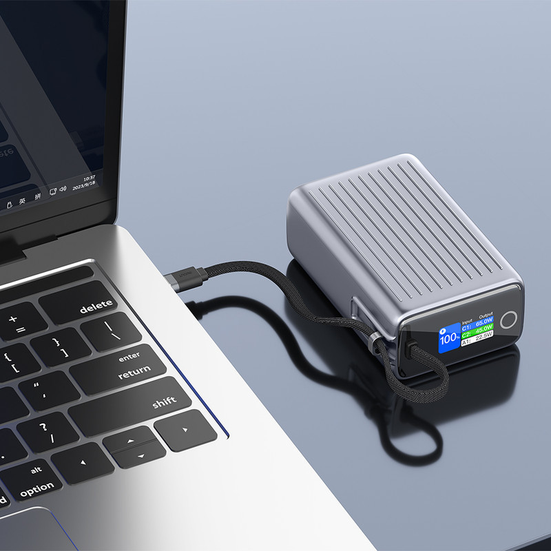 پاوربانک 100 وات انرجایزر مدل XP25001PD ظرفیت 25000 میلی‌آمپرساعت