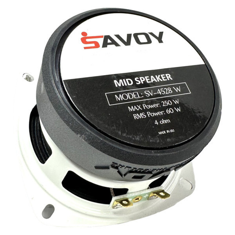 میدرنج پشت خودرو ساووی مدل  SAVOY SV_4528 W  سایز 4 اینچ بسته دو عددی