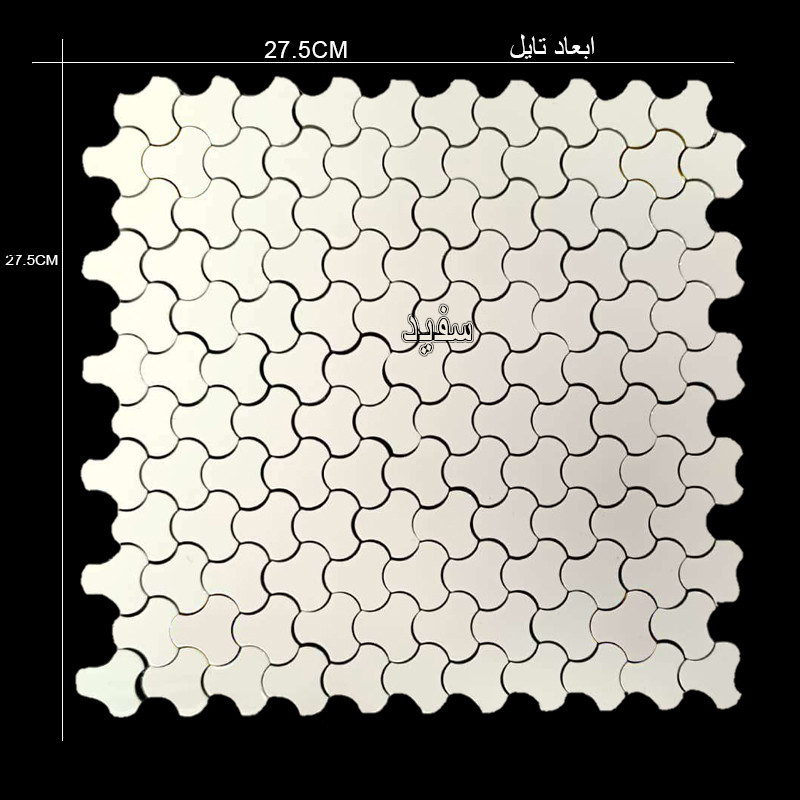 دیوارپوش مدل تایل بین کابینتی پشت چسبدار کد SPINERI 30035 بسته 14 عددی