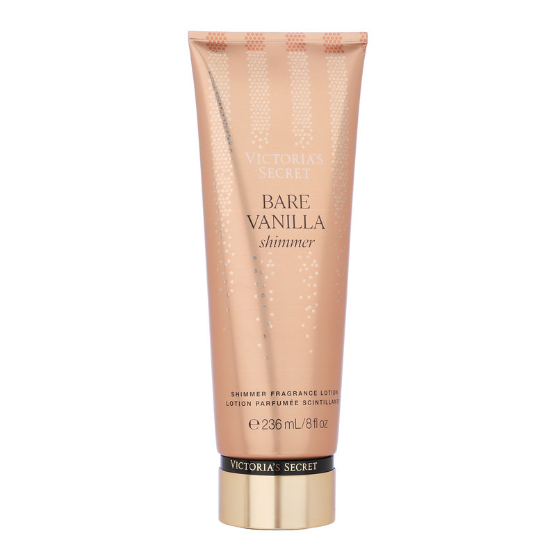 لوسیون بدن ویکتوریا سکرت مدل Bare Vanilla حجم 236 میلی‌لیتر با خاصیت مرطوب‌کنندگی، حاوی پارافین مایع و عصاره برگ آلوئه‌ورا