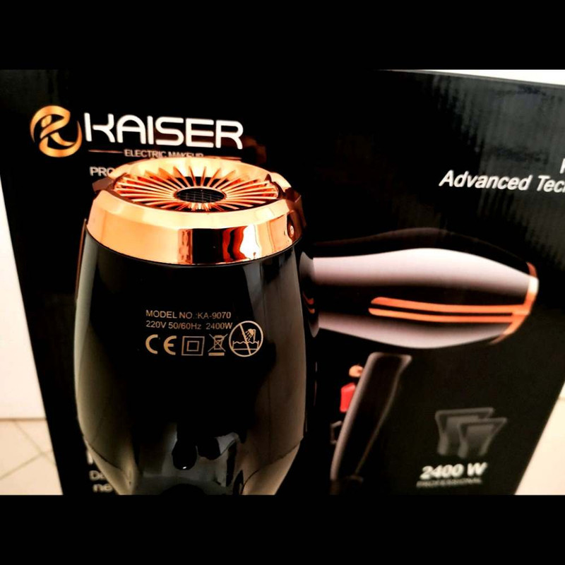 سشوار حرفه ای 2400 وات کایسر مدل Long Life Motor