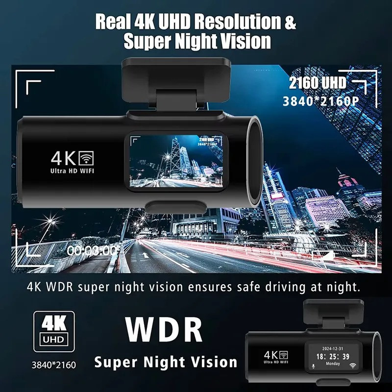 دوربین ثبت وقایع خودرو اتوویژن مدل Autovision 507 به همراه دوربین عقب