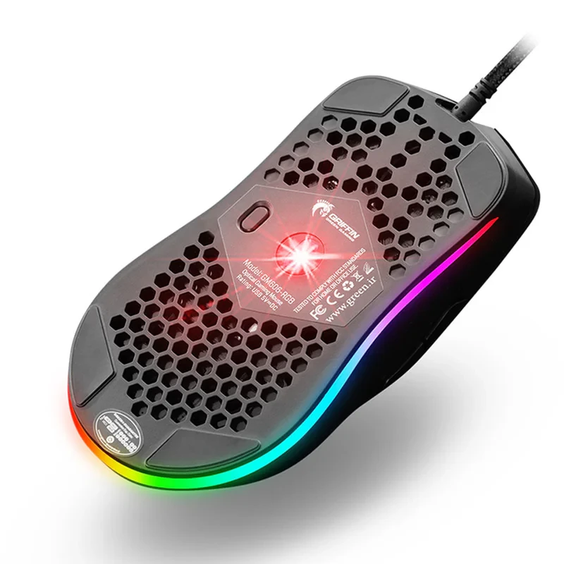 ماوس مخصوص بازی گرین مدل GM606-RGB
