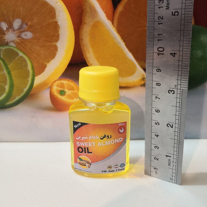 روغن بادام شیرین پامکا مدل پرس سرد حجم 60 میلی لیتر