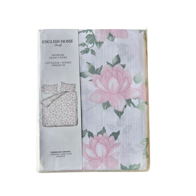 روکش لحاف انگلیش هوم مدل Water Lily دو نفره سایز 200x220 سانتی متر
