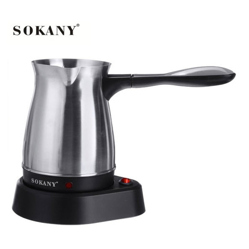 قهوه‌ساز سوکانی مدل Sk-214، ظرفیت دم‌آوری پنج فنجان با فیلتر دائمی