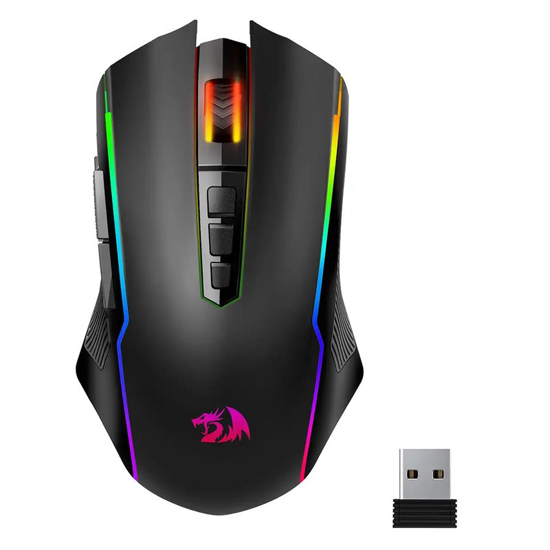ماوس بی سیم گیمینگ ردراگون مدل M914 RGB