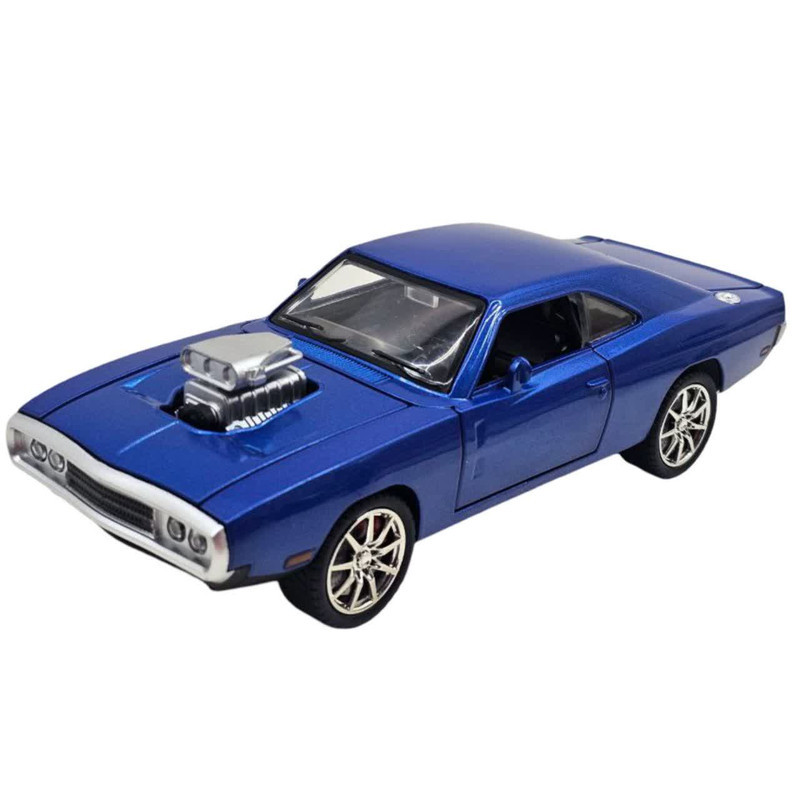 ماکت ماشین ناب سل مدل دوج چارجر 1970 پونتیاک سریع و خشن فلزی چراغدار موزیکال کد DODGE CHARGER 1970 FAST &FURIOUS SCALE 1:24