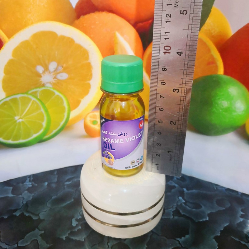 روغن بنفشه پامکا مدل پایه کنجد حجم 60 میلی لیتر مجموعه 2 عددی