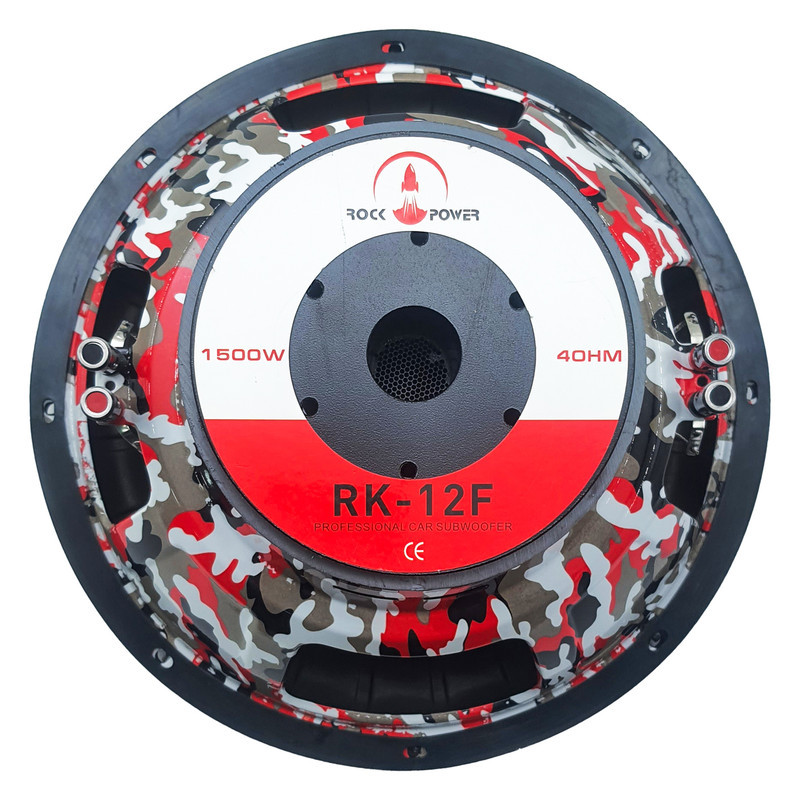 ساب ووفر پشت خودرو راک پاور مدل RK-12 F سایز 12 اینچ