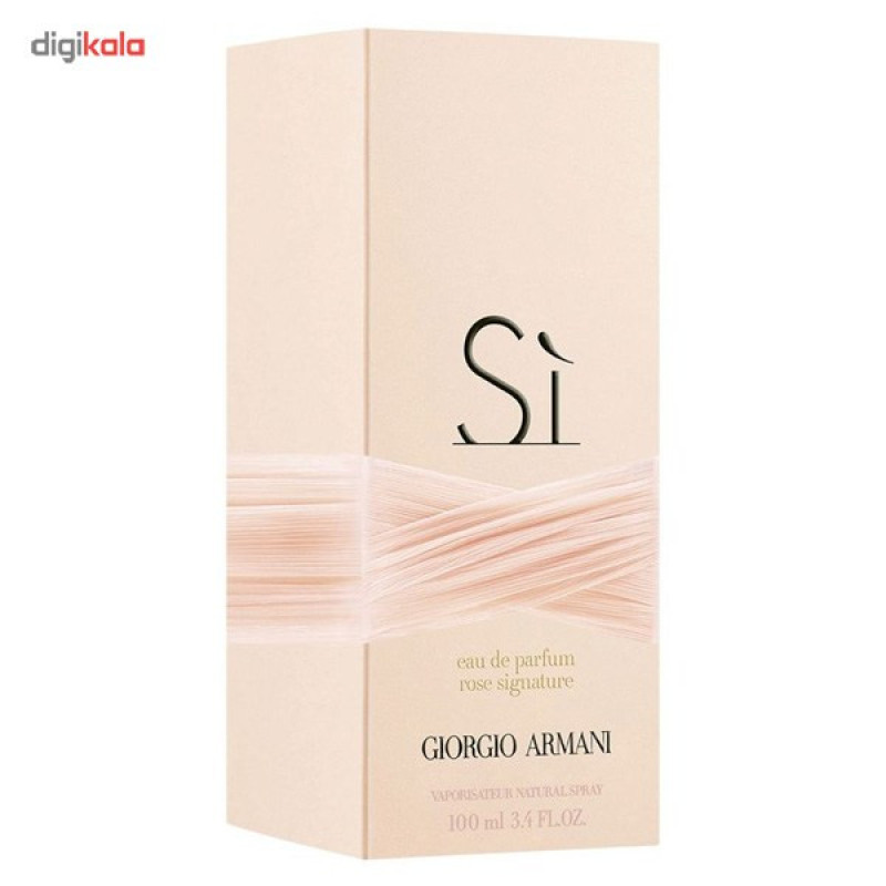 ادو پرفیوم زنانه جیورجیو آرمانی مدل Si Rose Signature حجم 100 میلی لیتر