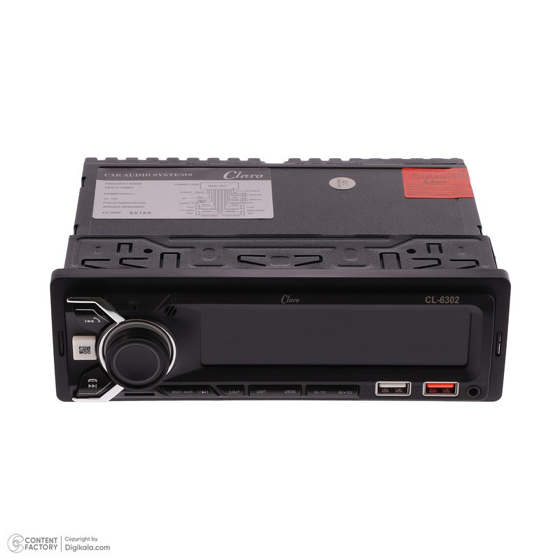 پخش کننده خودرو کلارو مدل CL-6302