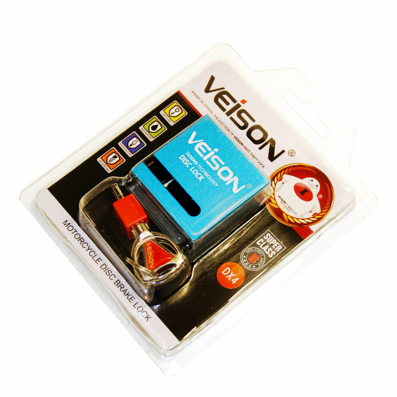 قفل دیسک موتورسیکلت ویژن مدل DX4-B