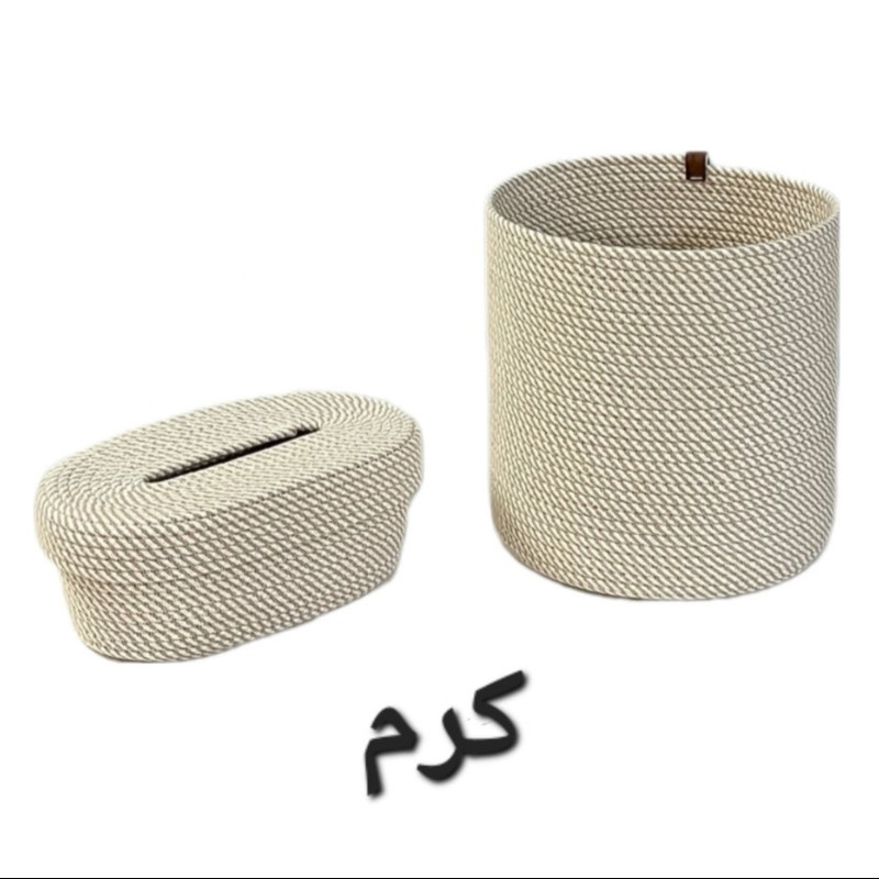 ست سطل و جای دستمال مدل sp1